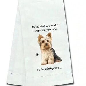 Yorkie towel